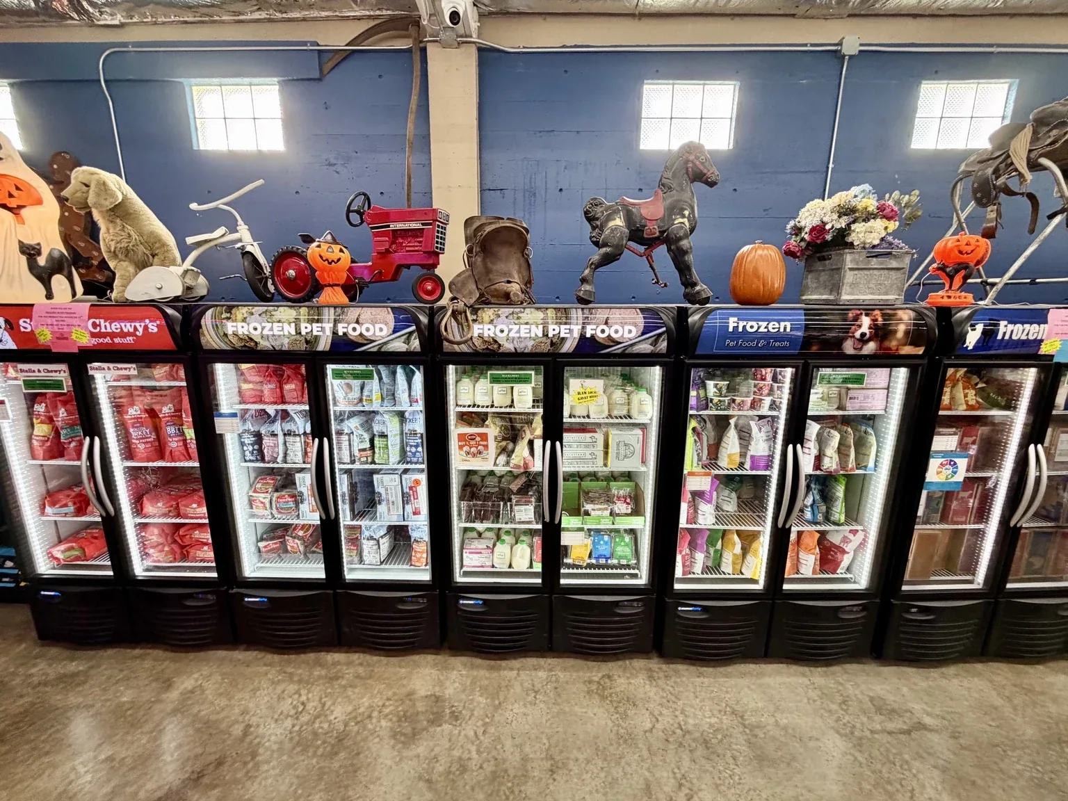 McKenzie Feed freezer wall